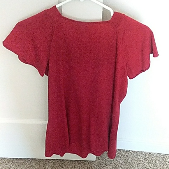 Red blouse - Picture 2 of 3